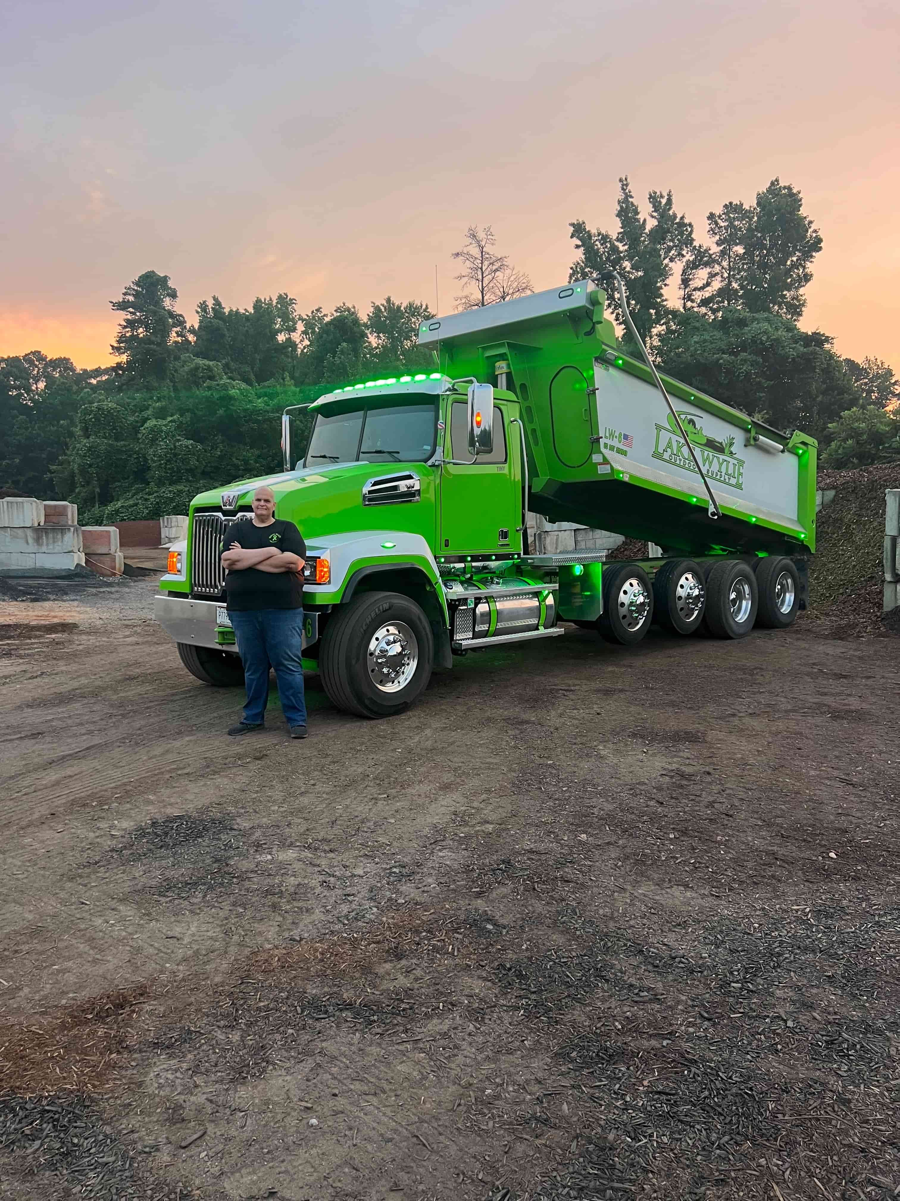 Shawn Moses portrait with Western Star truck