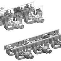 planetary axle
