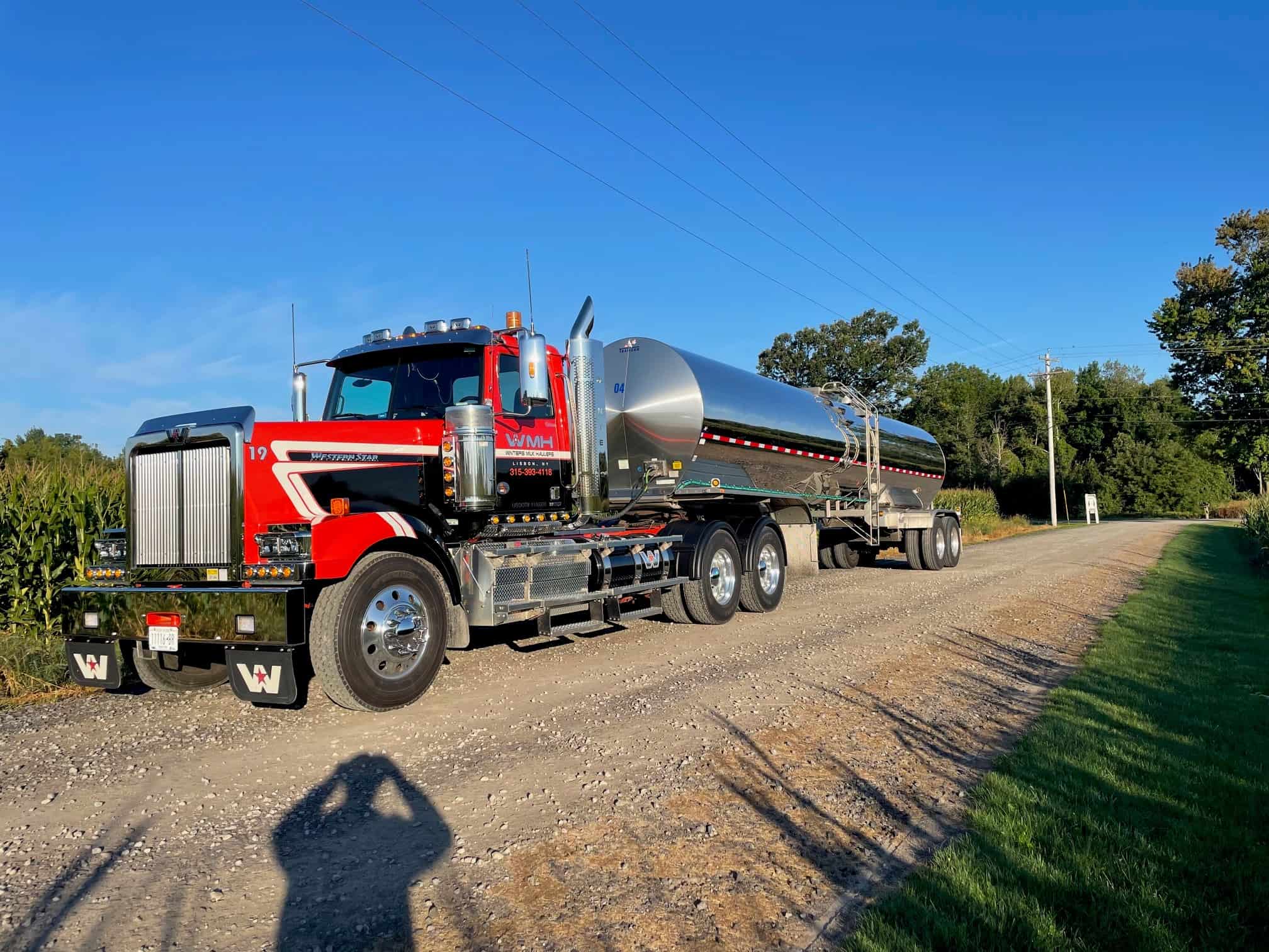 Winters Milk Haulers image 1 featuring Western Star trucks in operation