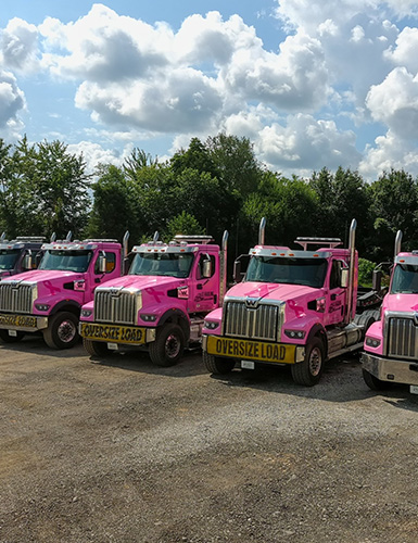 Powerful in Pink: How LC Hauling Is Bringing Hope to Trucking