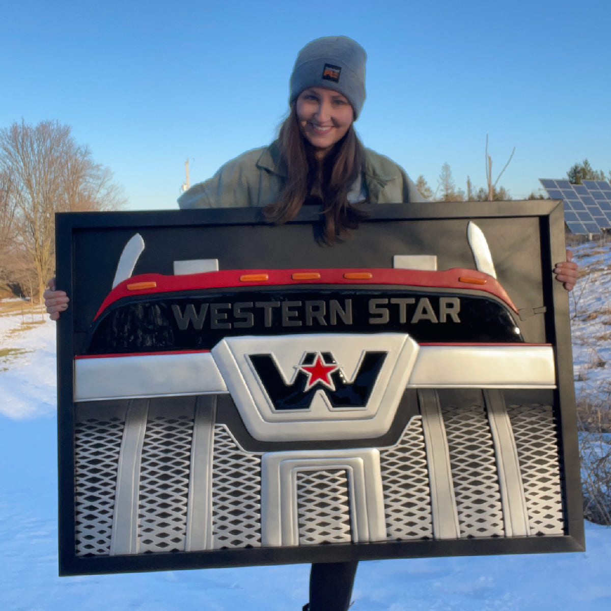 Oak & Feather blog supporting image 2 featuring Western Star truck