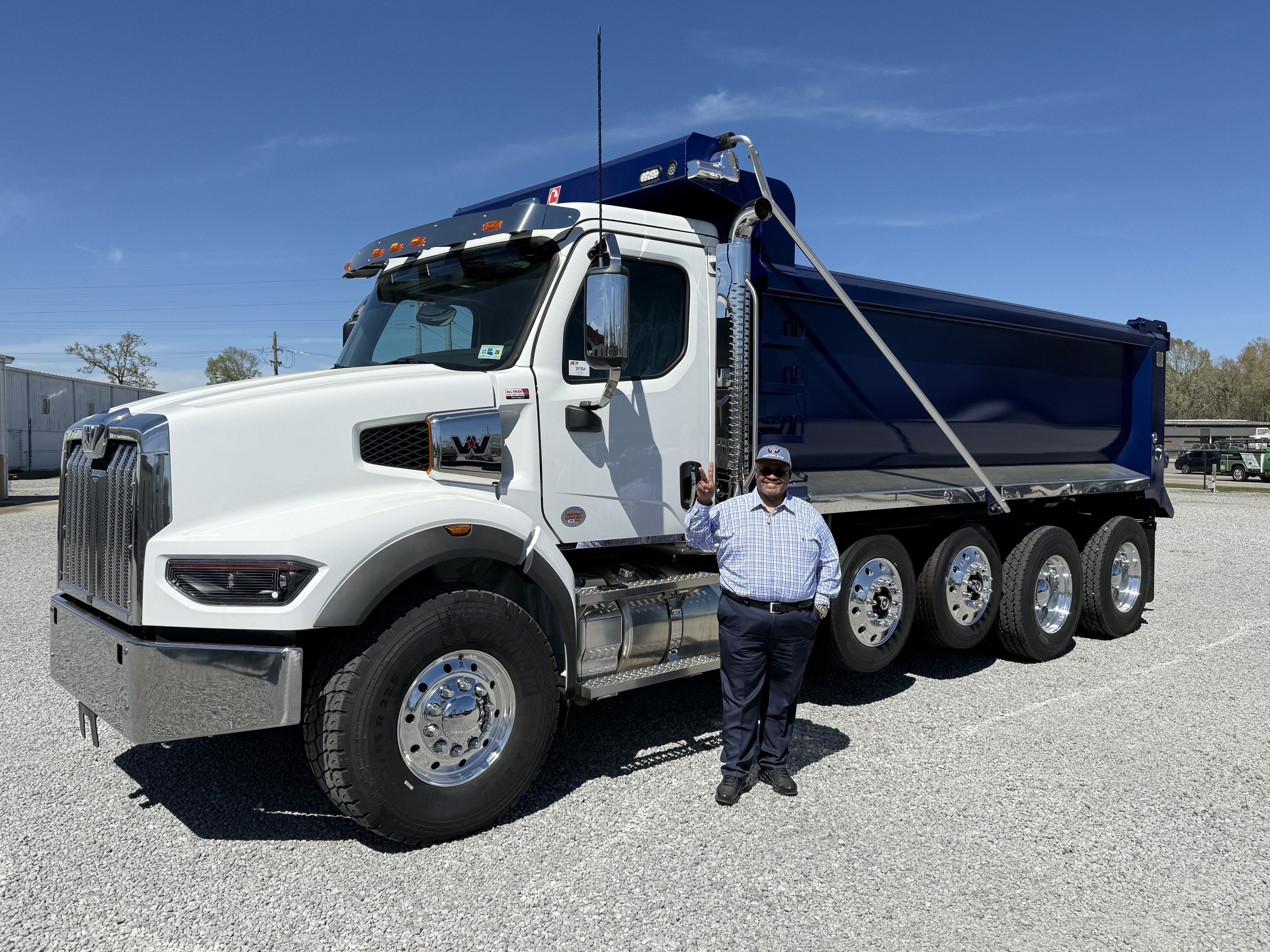 Western Star truck parked outdoors